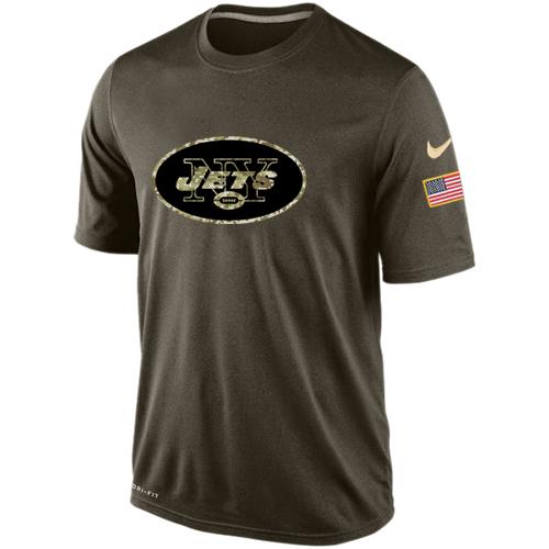 Men New York Jets Salute To Service Nike Dri-FIT T-Shirt