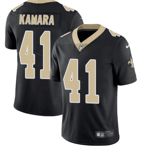 Men Nike New Orleans Saints #41 Alvin Kamara Black Vapor Untouchable Limited Stitched NFL Jersey