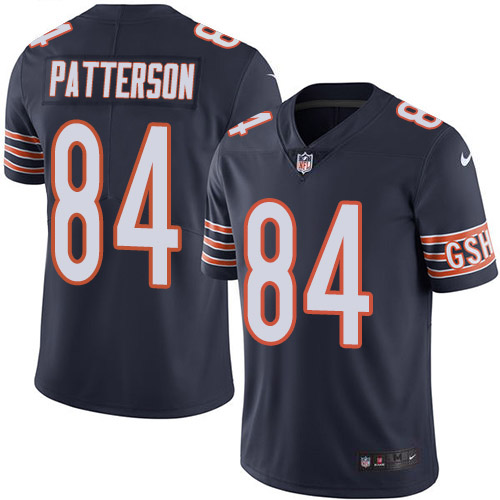 Nike Bears #84 Cordarrelle Patterson Navy Blue Team Color Men Stitched NFL Vapor Untouchable Limited Jersey