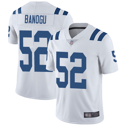 Nike Colts #52 Ben Banogu White Men Stitched NFL Vapor Untouchable Limited Jersey