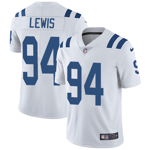 Nike Colts #94 Tyquan Lewis White Men Stitched NFL Vapor Untouchable Limited Jersey