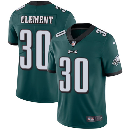 Nike Eagles #30 Corey Clement Midnight Green Team Color Men Stitched NFL Vapor Untouchable Limited Jersey