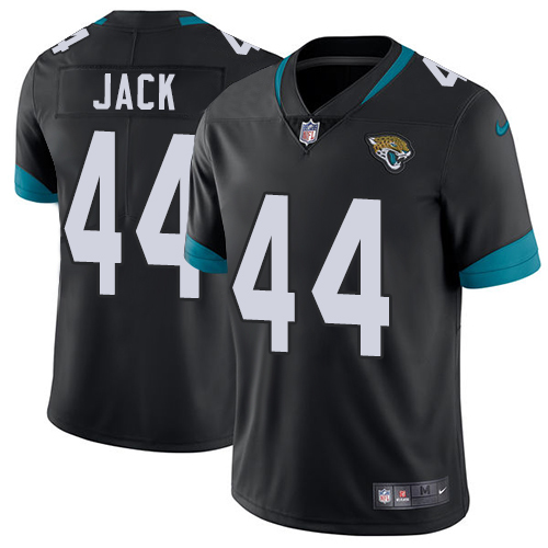 Nike Jaguars #44 Myles Jack Black Team Color Men Stitched NFL Vapor Untouchable Limited Jersey