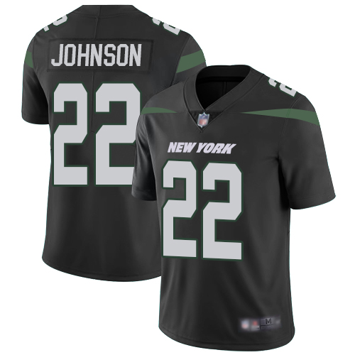 Nike Jets #22 Trumaine Johnson Black Alternate Men Stitched NFL Vapor Untouchable Limited Jersey