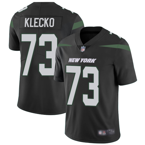 Nike Jets #73 Joe Klecko Black Alternate Men Stitched NFL Vapor Untouchable Limited Jersey