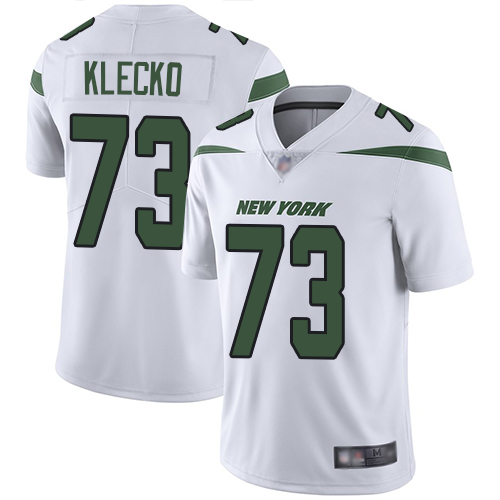 Nike Jets #73 Joe Klecko White Men Stitched NFL Vapor Untouchable Limited Jersey