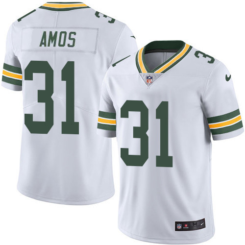 Nike Packers #31 Adrian Amos White Men Stitched NFL Vapor Untouchable Limited Jersey