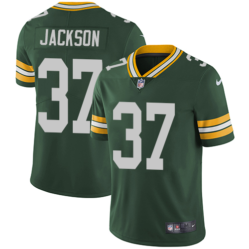 Nike Packers #37 Josh Jackson Green Team Color Men Stitched NFL Vapor Untouchable Limited Jersey