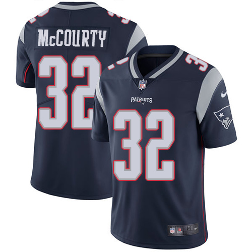 Nike Patriots #32 Devin McCourty Navy Blue Team Color Men Stitched NFL Vapor Untouchable Limited Jersey