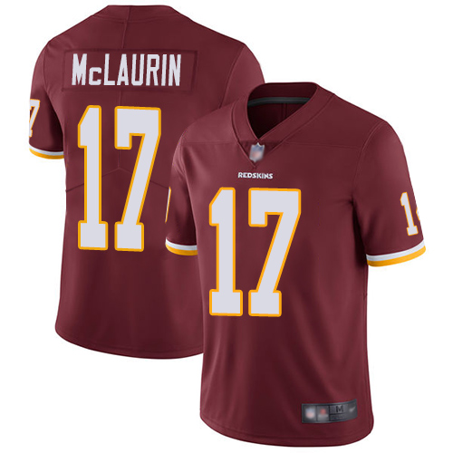 Nike Redskins #17 Terry McLaurin Burgundy Red Team Color Men Stitched NFL Vapor Untouchable Limited Jersey