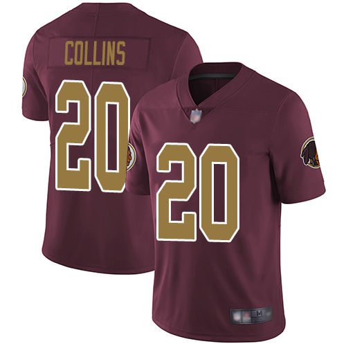 Nike Redskins #20 Landon Collins Burgundy Red Alternate Men Stitched NFL Vapor Untouchable Limited Jersey