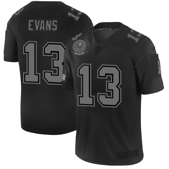 Tampa Bay Buccaneers #13 Mike Evans Men Nike Black 2019 Salute to Service Limited Stitched NFL Jersey