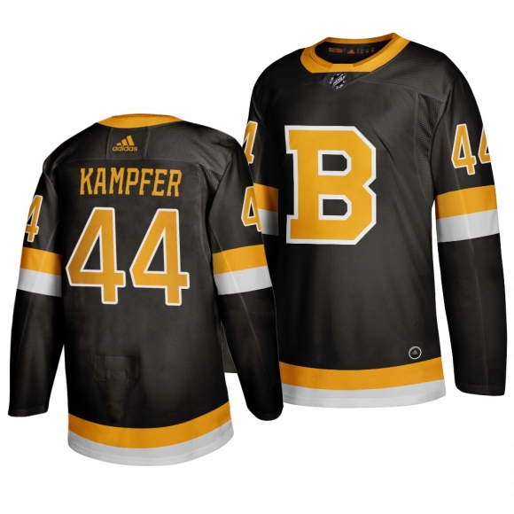 Adidas Boston Bruins #44 Steven Kampfer Black 2019-20 Authentic Third Stitched NHL Jersey