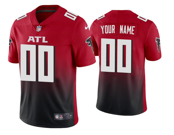 Atlanta Falcons 2020 Red Active Player Custom Limited Stitched NFL Jersey (Check Description If You Want Women Size)