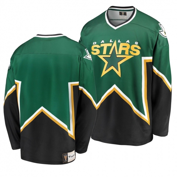 Dallas Stars Blank Kelly Green Men Heritage Premier Breakaway NHL Jersey