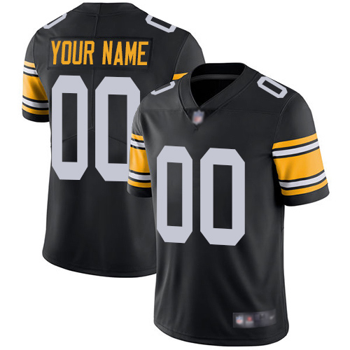 Pittsburgh Steelers Black Team Color Limited Stitched NFL Jersey (Check Description If You Want Women Size)