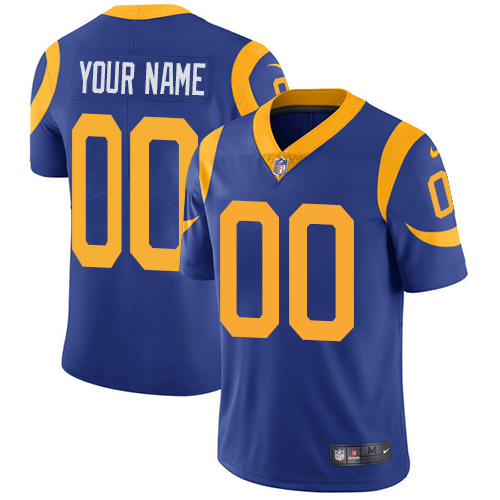 Rams ACTIVE PLAYER Royal Blue Vapor Untouchable Limited Stitched NFL Jersey (Check Description If You Want Women Size)