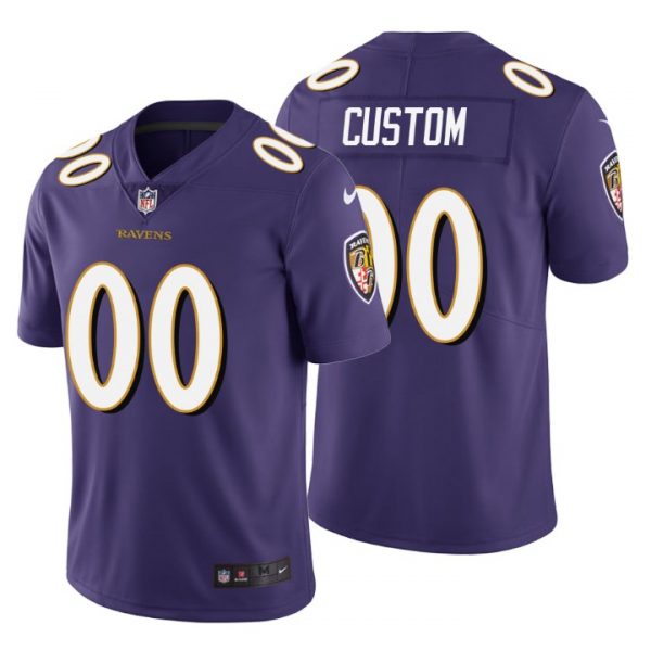 Ravens ACTIVE PLAYER Purple Vapor Untouchable Limited Stitched NFL Jersey (Check Description If You Want Women Size)