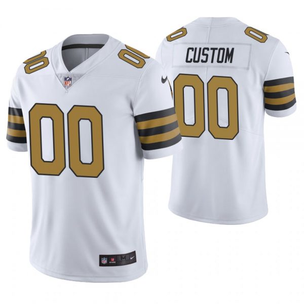 Saints ACTIVE PLAYER White Vapor Untouchable Limited Stitched NFL Jersey (Check Description If You Want Women Size)