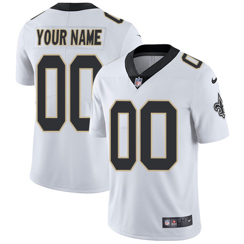 Saints ACTIVE PLAYER White Vapor Untouchable Limited Stitched NFL Jersey (Check Description If You Want Women Size)