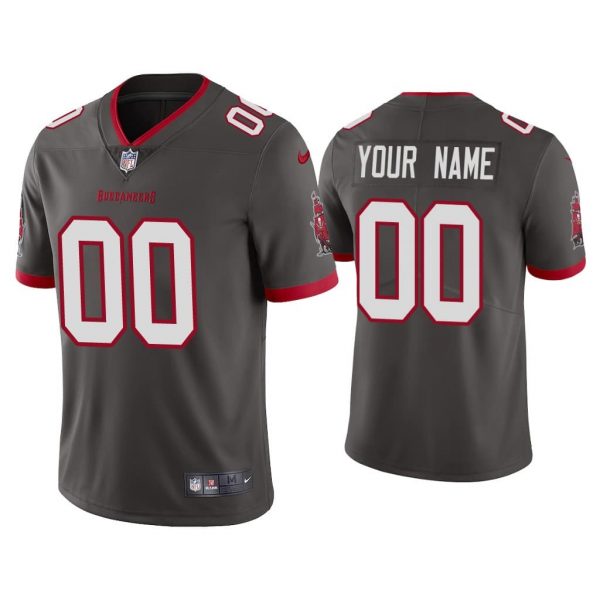 Tampa Bay Buccaneers 2020 Active Player Custom Grey Vapor Untouchable Limited Stitched NFL Jersey (Check Description If You Want Women Size)