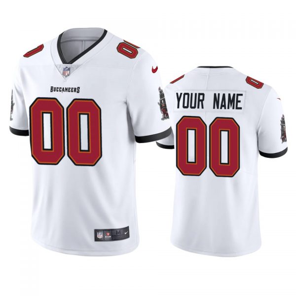Tampa Bay Buccaneers 2020 Active Player Custom White Vapor Untouchable Limited Stitched NFL Jersey (Check Description If You Want Women Size)