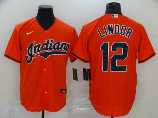 Cleveland Indians ACTIVE PLAYER Custom MLB Stitched Jersey