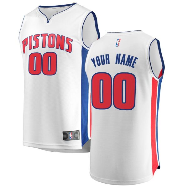 Detroit Pistons Active Player Custom Stitched NBA Jersey