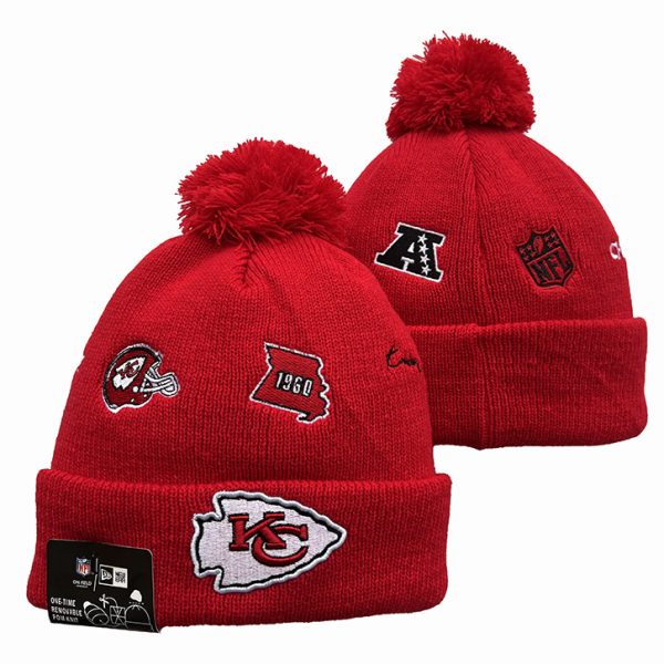 Kansas City Chiefs Knit Hats 0160