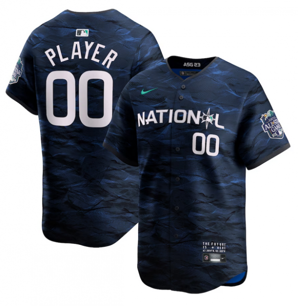ACTIVE PLAYER Custom Royal 2023 All-star Cool Base Stitched MLB Jersey