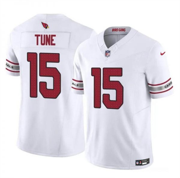 Men Arizona Cardinals #15 Clayton Tune White 2023 F.U.S.E. Vapor Untouchable Limited Stitched Football Jersey