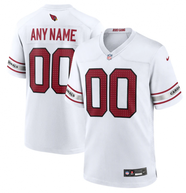 Arizona Cardinals ACTIVE PLAYER Custom White Stitched Game Football Jersey