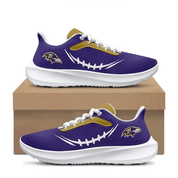 Men Baltimore Ravens Purple Running Shoe 001