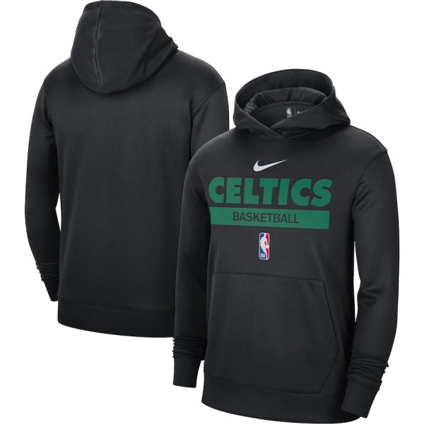 Men Boston Celtics Black Spotlight Fleece Overhead Hoodie
