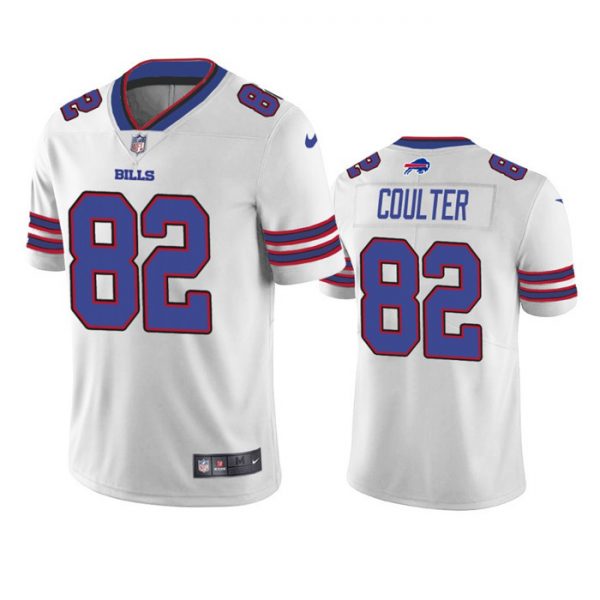 Men Buffalo Bills #82 I. Coulter White Vapor Untouchable Limited Stitched Jersey Men Buffalo Bills #82 I. Coulter White Vapor Untouchable Limited Stitched Jersey