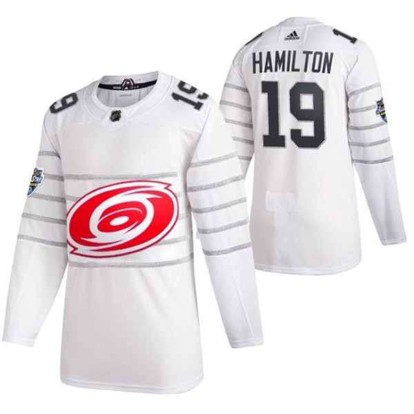 Carolina Hurricanes Custom White Stitched Jersey