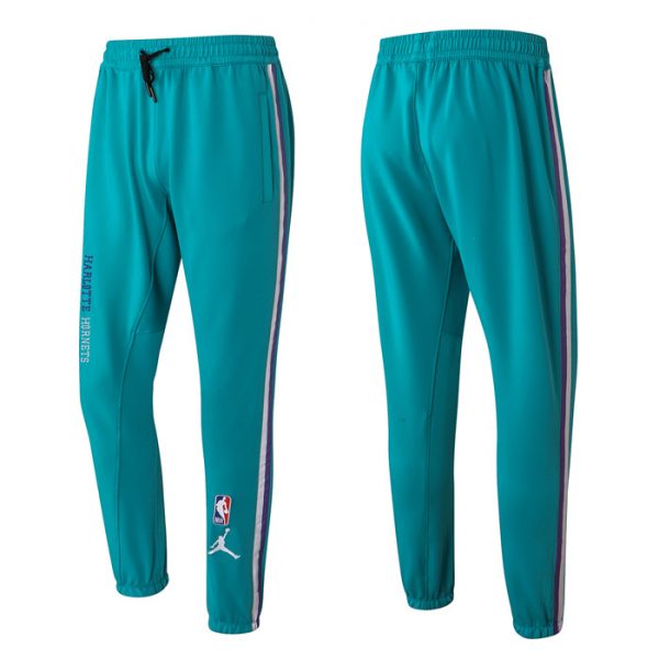 Men Charlotte Hornets Teal Performance Showtime Basketball Pants