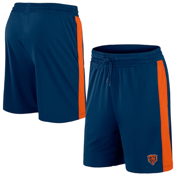 Men Chicago Bears Navy Performance Shorts