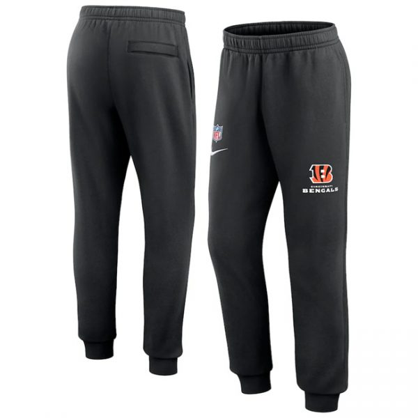 Men Cincinnati Bengals Black Chop Block Fleece Sweatpants