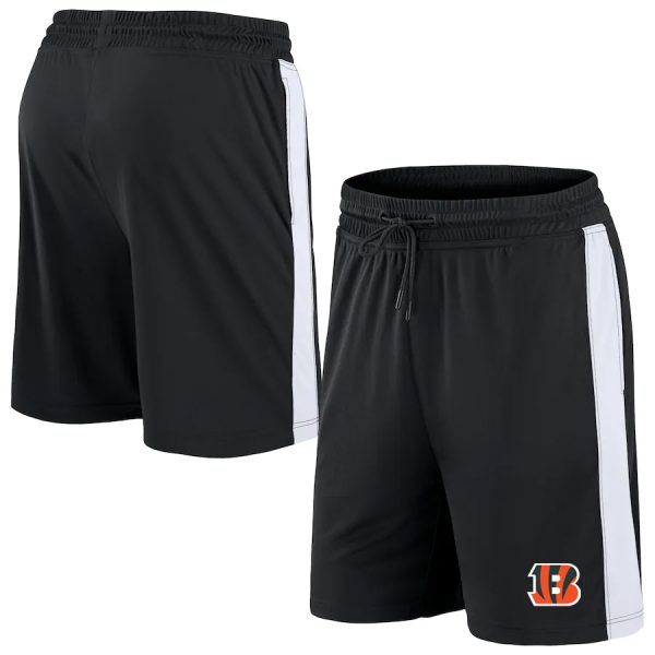 Men Cincinnati Bengals Black Performance Shorts