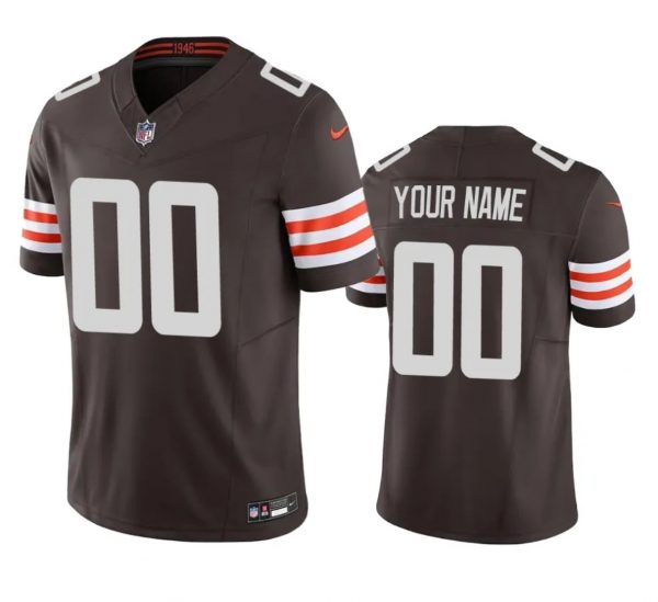 Cleveland Browns Active Player Custom Brown F.U.S.E. Vapor Untouchable Limited Stitched Football Jersey