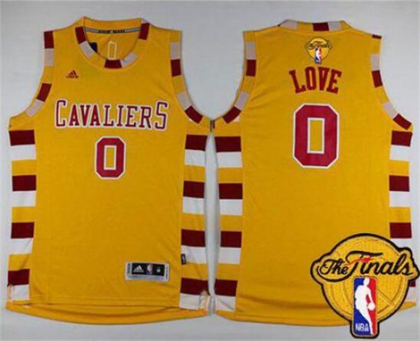 Cleveland Cavaliers Active Player Custom Gold Throwback Classic The Finals Patch Stitched Basketball Jersey