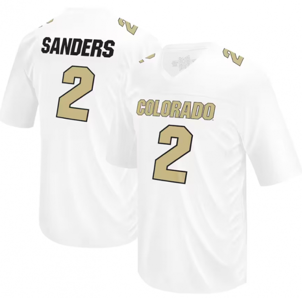 Colorado Buffaloes Active Player Custom White Stitched Football Jersey