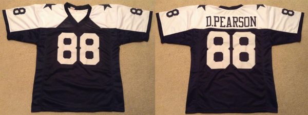 Men Dallas Cowboys #88 Drew Pearson Navy White Thanksgiving Stitched Football Jersey
