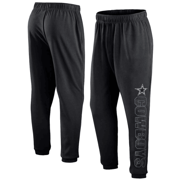 Men Dallas Cowboys Black From Tracking Sweatpants