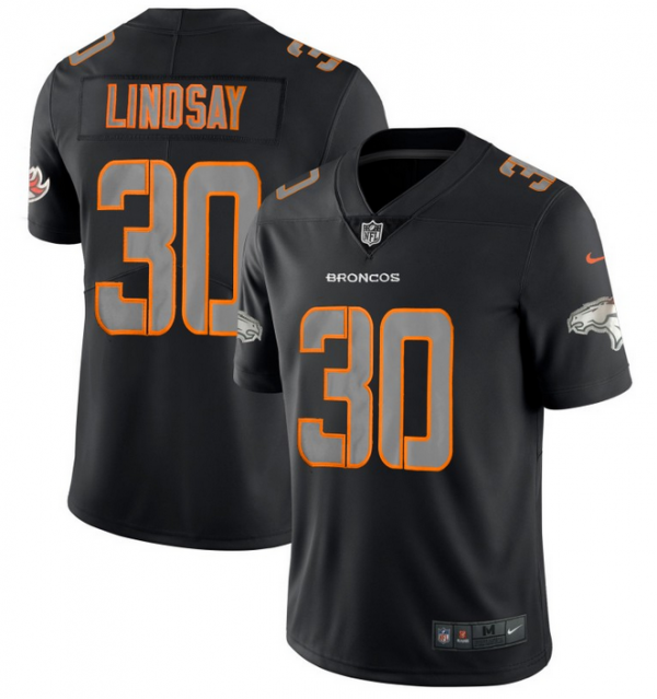 Men Denver Broncos ACTIVE PLAYER Black Impact Limited Stitched NFL Jersey