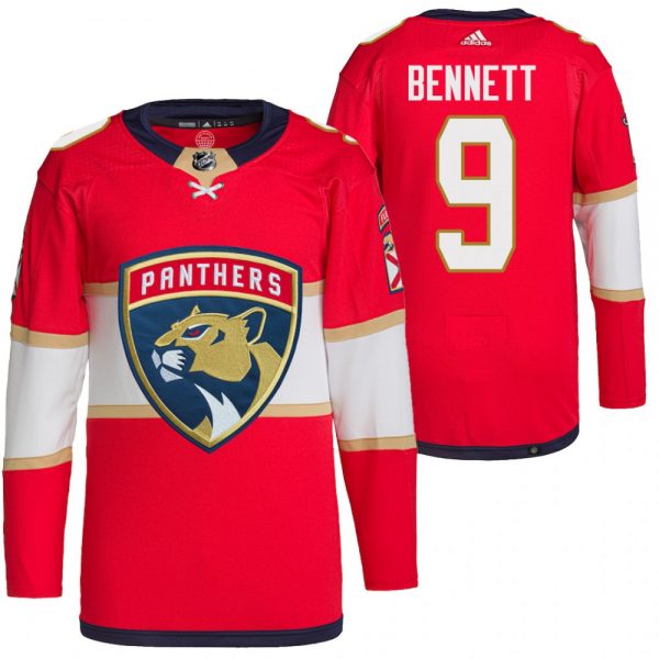 Men Florida Panthers #9 Sam Bennett Red Stitched Jersey