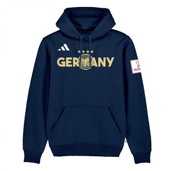 Men Germany FIFA World Cup Soccer Hoodie Navy