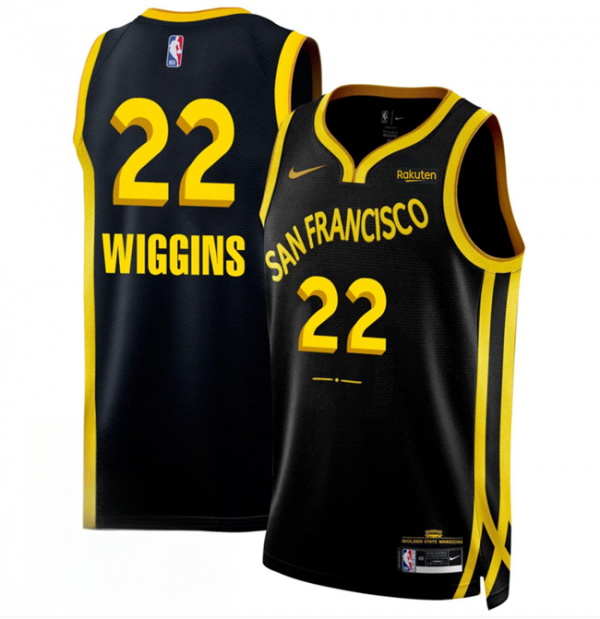 Men Golden State Warriors #30 Stephen Curry Black 2023/24 City Edition Stitched Basketball Jersey