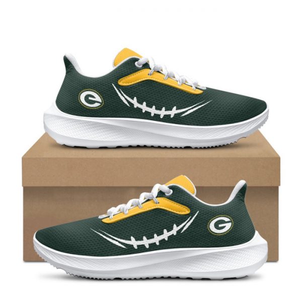 Men Green Bay Packers Green Running Shoe 001